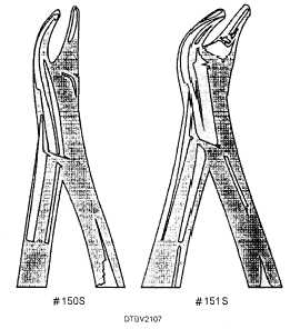 Pediatric Forceps #150S and 151S