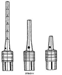 Bur guards used with the surgical air drill