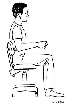 Seated operator position
